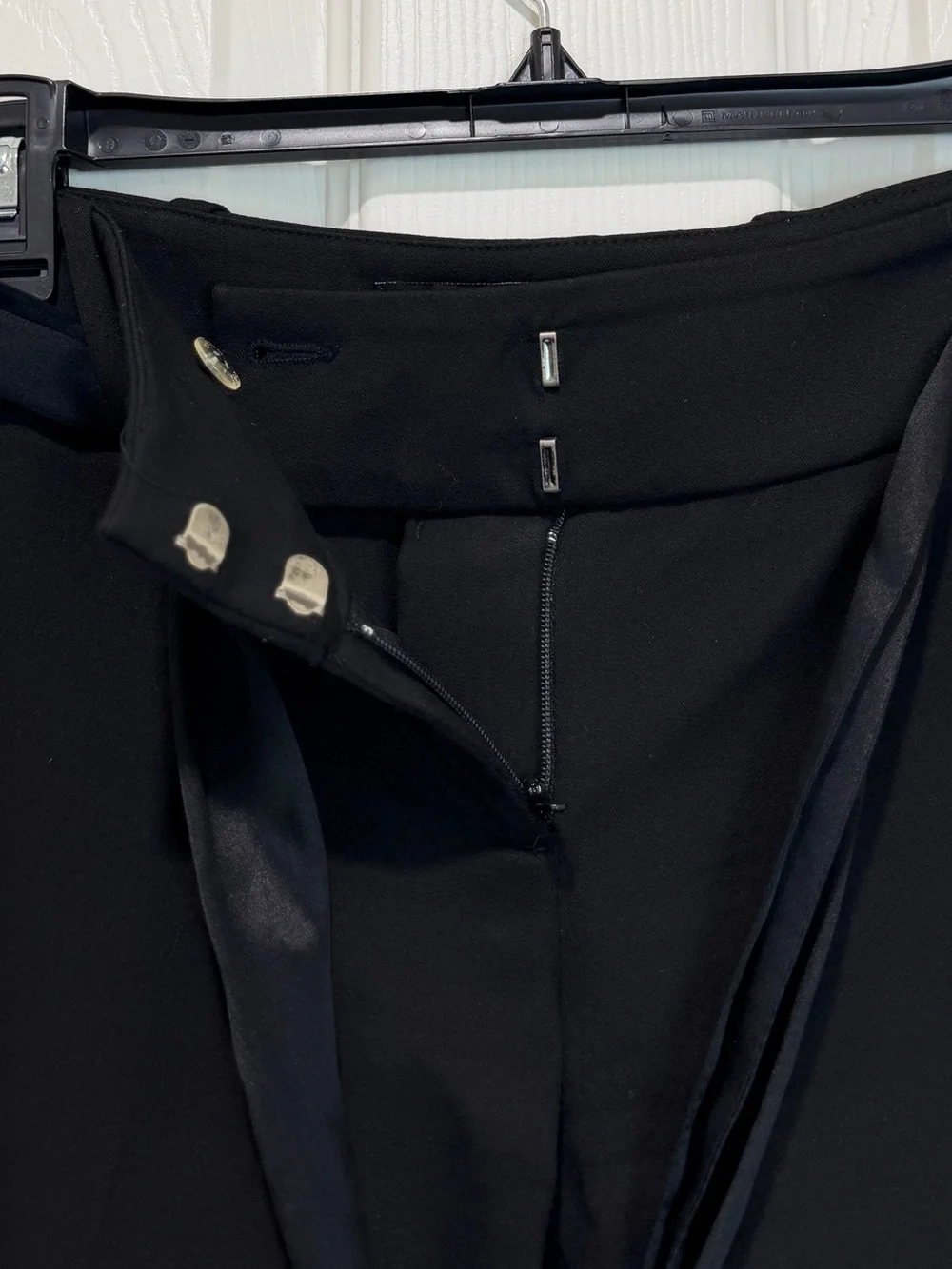 BEBE  mid rise Waist Wide-Leg Tie-Waist Pants sz 2